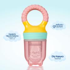 Wee Baby Pembe Renk Wee Baby Meyve Süzgeci