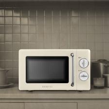 HM-10 20 Litre Retro Mikrodalga Fırın - Bej