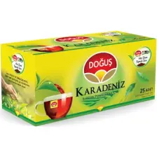 Doğuş Karadeniz Bergamot Aromalı Süzen Poşet Çay 25'li 50 gr