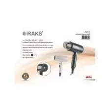 Raks Alya Profesyonel Saç Kurutma Makinesi Siyah 1000 W