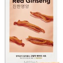 Kırmızı Ginseng Özlü Canlı Görünüm Sağlayan Yaprak Maske (1AD) Airy Fit Sheet Mask Red Ginseng