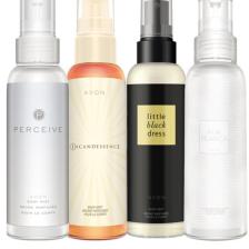 Body Mist Parfümlü Vücut Spreyleri Dörtlü Paket