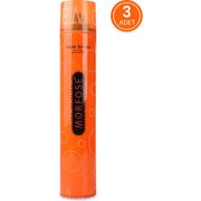 Morfose Ultra 400Ml Sert Saç Spreyi 3 Adet