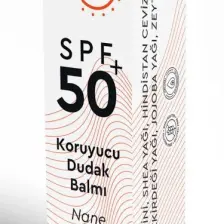 Yoğun Nemlendirici ve Dolgunlaştırıcı Dudak Balmı SPF 50+ Naneli, 5 ml
