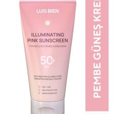 Ton Eşitleyici Spf 50+ Tüm Ciltler Için Yüksek Korumalı Pembe Güneş Kremi 50 Ml