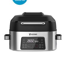 Y75 2 In 1 Airfryer Grill Combo Fritöz Ve Izgara 6 L ( Türkiye Garantili)