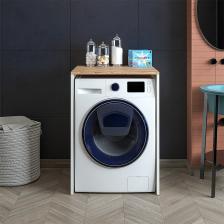 Banos Banyo Çamaşır-kurutma Makinesi Kapaksız Banyo Dolabı Mat Beyaz-atlantik