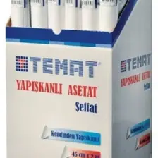Temat Yapışkanlı Asetat 45Cm X 10M