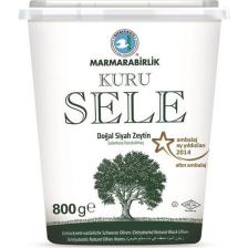 Marmarabirlik Kuru Sele 800 gr XS (321-350) Siyah Zeytin