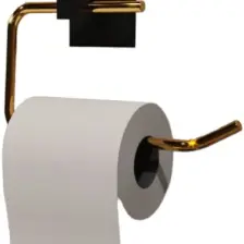 Bino Gold Paslanmaz Çelik Wc Kağıtlık, Tuvalet Kağıtlığı, Tuvalet Kağıdı Askısı,yapışkanlı Tasarım