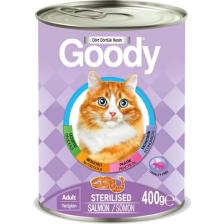 Goody Kısırlaştırılmış Somonlu Yetişkin Kedi Konservesi 400 gr