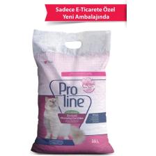 Proline Bentonit Bebek Pudralı Topaklanan İnce Taneli 20 lt Kedi Kumu