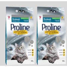 Pro Line Aktif Karbonlu Topaklanan Kedi Kumu 10LT 2 Adet