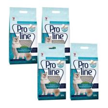 Proline Marsilya Sabunlu Topaklanan 10 lt 4'lü Bentonit Kedi Kumu