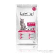 LaVital Adult Sterilsed Somonlu 12 kg Kısırlaştırılmış Yetişkin Kuru Kedi Maması