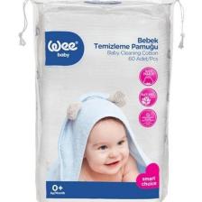 Wee Bebek Temizleme Pamuğu 60'lı