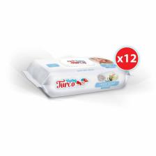 Baby Turco Beyaz Sabun Kokulu 90 Yaprak 12'li Paket Islak Mendil