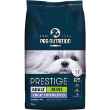 Pro Nutrition Prestige Adult Mini Light Kısırlaştırılmış Yetişkin Köpek Maması 3 kg