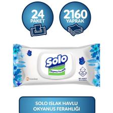 Islak Havlu Okyanus Ferahlığı 24'lü Set 2160 Yaprak
