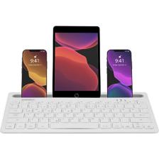 Everest KB-BT82 Beyaz-Gümüş Bluetooth Tablet Klavyesi