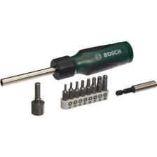 BOSCH 46 PARÇA CIRCIRLI TORNAVİDA BITS UÇ LOKMA VİDALAMA  SETİ.