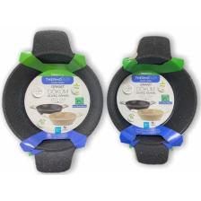Thermoad 2'li Güveç Sahan Seti Granit Döküm Tava Seti 20CM 22CM