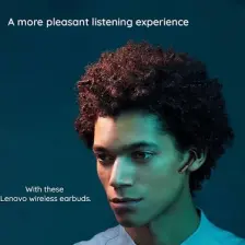 Lenovo Thinkplus Lp1 Yeni Versiyon Kablosuz Bluetooth Kulaklık Beyaz