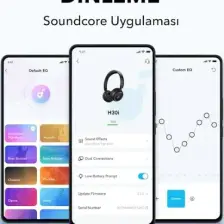 Anker Soundcore H30i Mikrofonlu Kablosuz Kulaküstü Kulaklık - 70 Saat Oynatma Süresi- Soundcore Uygulama Destekli - Multipoint Connection - Siyah (Anker Türkiye Garantili)