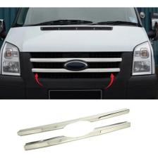 Emtek Ford Transit Uyumlu Krom Ön Panjur 2 Parça 2006-2014 Arası Paslanmaz Çelik