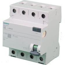 Siemens  5Sv4344-0  40A  30Ma   400V (3 Faz + Nötr) Kaçak Akım Koruma Rölesi