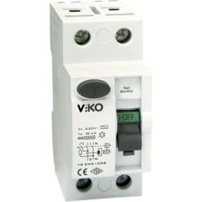 VİKO 2X25 Amper Kaçak Akım Rölesi 300MA VTR2-25300