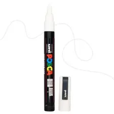 Ball Posca 0.9-1.3mm Poster Markörü Beyaz / Pc3m