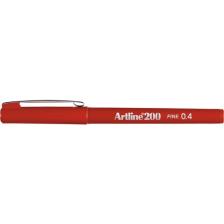 Artline 200 İnce Uçlu (0.4 mm) Yazı Ve Çizim Kalemi Koyu Kırmızı