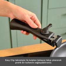 Karaca Biodiamond Easy Clip Çıkarılabilir Saplı İndüksiyon Tabanlı 12 Parça Tencere / Tava Seti