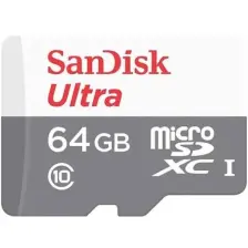 SanDisk 64GB SDSQUNR-064G-GN3MN Ultra microSDXC 64GB 100MB-s Class 10 UHS-I Hafıza Kartı