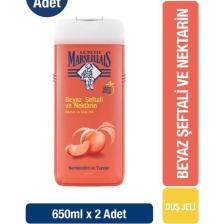 Duş Jeli Beyaz Şeftali & Nektarin 650 ml X 2
