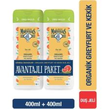 Organik Greyfurt Ve Kekik Duş Jeli 400 ml X 2 Adet