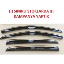 Niken Hyundai Tucson 2015 Sonrası Kromlu Cam Rüzgarlığı 4'lü