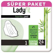 Ladyfit Bambu Hijyenik Ped Normal 24'lü