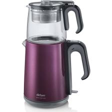 Arzum AR3031 Çaycı Heptaze Çay Makinesi - Inox / Cam - Mürdüm