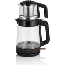 Arzum GUSTO Çay Makinesi - Siyah / 2(Lt) x 0.9(Lt)