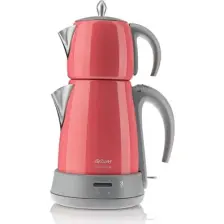 Arzum AR3019 Çaycı Klasik Mercan 1650 W Çelik Çay Makinesi