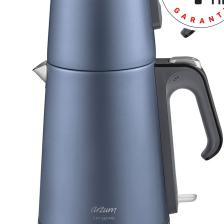 Arzum AR3080-O Çay Sefası Okyanus 1650 W Çelik Çay Makinesi