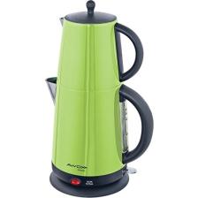 Awox Demplus Açık Yeşil 2200 W Çelik Çay Makinesi