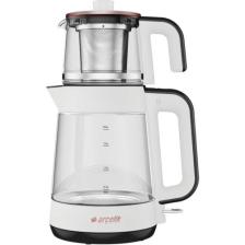 Arçelik CM 6964 Resital Beyaz 1900 W Cam Demlikli Çay Makinesi