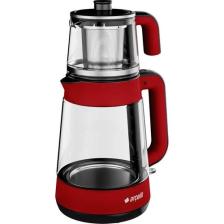 Arçelik CM 6964 K Resital Kırmızı 1900 W Cam Demlikli Çay Makinesi