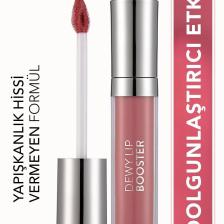 Dolgunlaştırıcı Renkli Dudak Parlatıcısı (Koyu Şeftali) - Dewy Lip Booster - 003 - 8690604619054