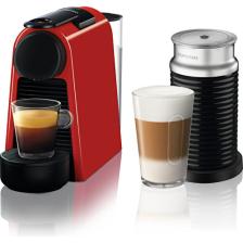 Nespresso D35 Essenza Mini Kırmızı Kahve Makinesi ve Süt Köpürtücü Aksesuar