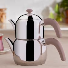 Karaca Edge Mini İndüksiyon Tabanlı Çaydanlık Takımı Rose