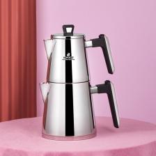 Space Powersteel Pro 316+ Çelik Indüksiyon Tabanlı Midi Çaydanlık Takımı
